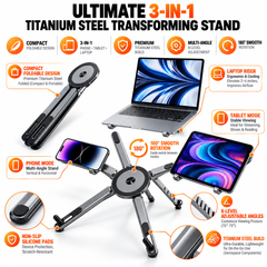 3 In 1 Transforming Device Stand