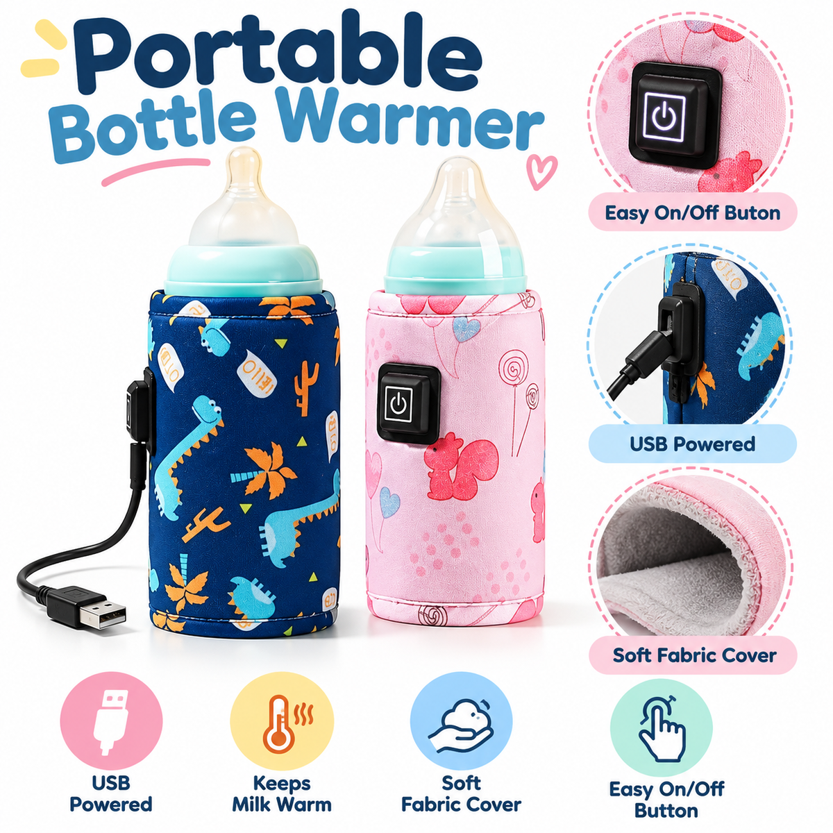 Portable Baby Bottle Warmer